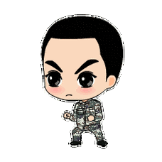 拿好不谢军人超萌动态表情包