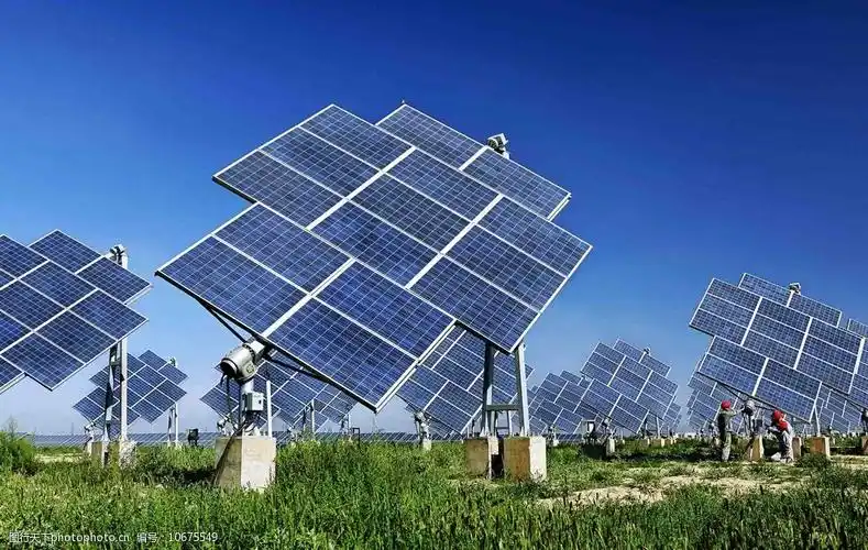 太阳能发电厂图片