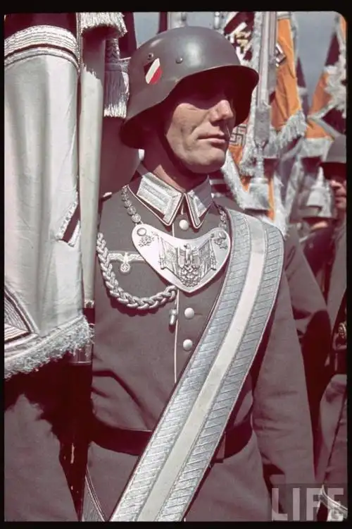 彩色100张照片纳粹德国