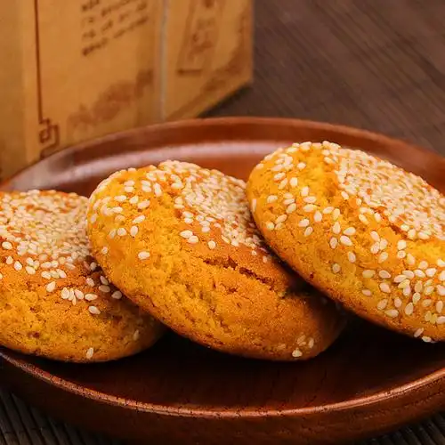 太谷饼山西特产烧饼早餐零食糕点心小包装吃 太谷饼500g整箱