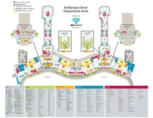 圣保罗国际机场租车攻略,租车公司/大巴/简介/出租车/地图/平面图_惠