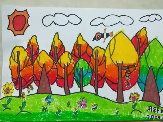 第十九课 秋天的树林