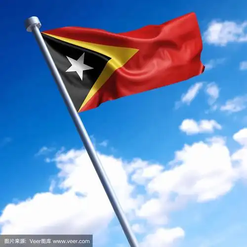 东帝汶国旗,东帝汶-对着蓝天