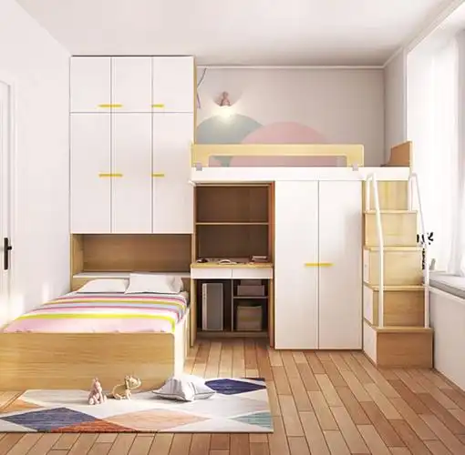 房多的就单床模式,房间紧凑的可以上下铺,两个娃在一起,从小感情会更