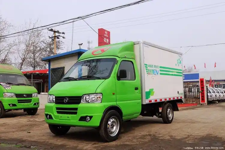 78米单排厢式微卡(纯电动)(kmc5022xxyev29d)_实拍图片_382922_卡车之
