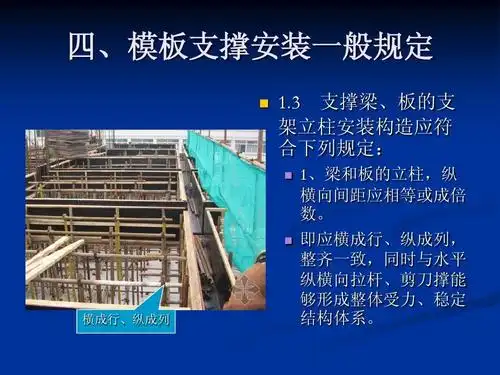 纵横向拉杆无忧文档 所有分类 工程科技 建筑/土木 模板支撑体系安全