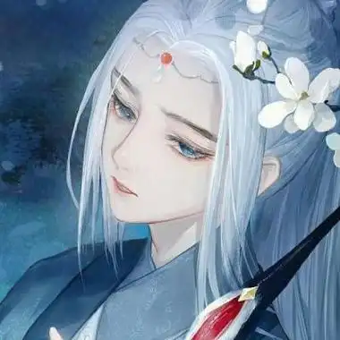 高清动漫版的悲伤流泪古风女子头像图片女生头像美头