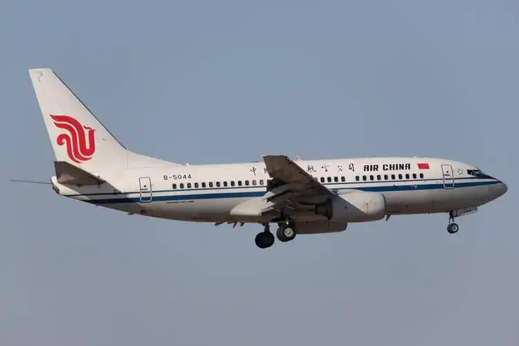 中国国际航空公司现役波音747-400型客机,目前该型客机执飞北京至上海