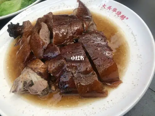 顺德美食黄连大头华烧鹅