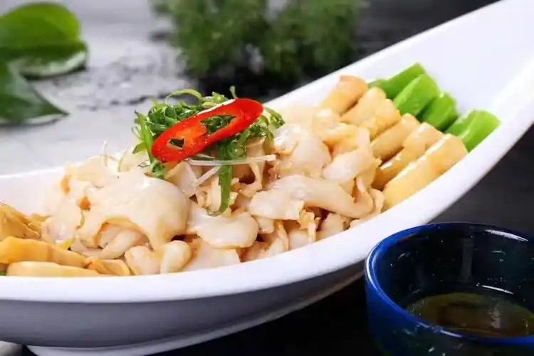 白玉蚌海蚌片啰片 口感爽脆清甜 净肉200g/包爆炒辣炒速冻生制品