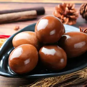 五香卤蛋熟食无壳黑鸡蛋咸茶叶蛋整箱装乡巴佬五香卤蛋100卤鸡蛋35g60