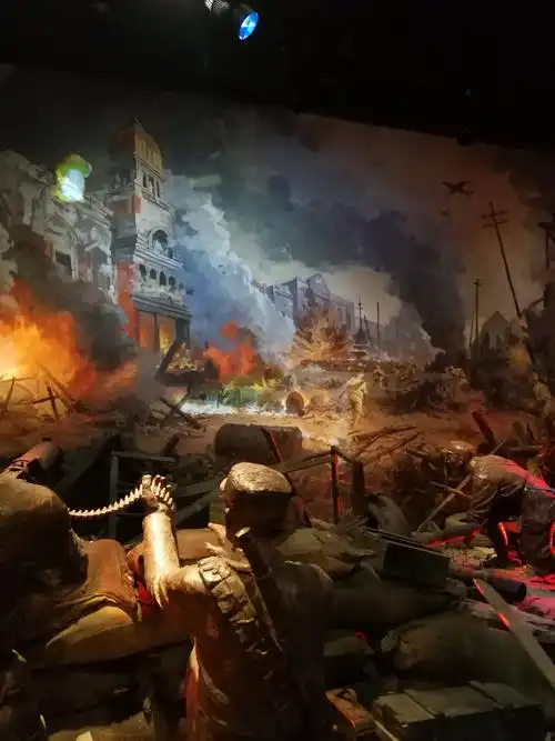 国庆节~参观济南战役馆