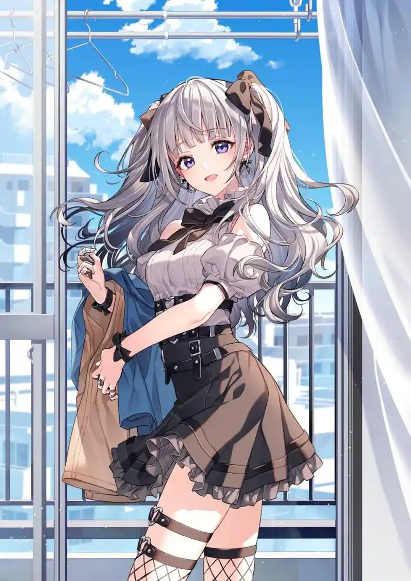 和地雷系少女一起生活#二次元