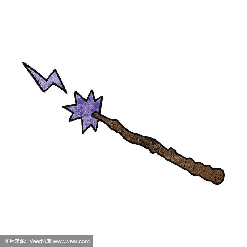 卡通魔杖