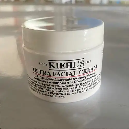 颜九的店kiehls科颜氏高保湿面霜补水保湿干皮滋润修护50ml保税