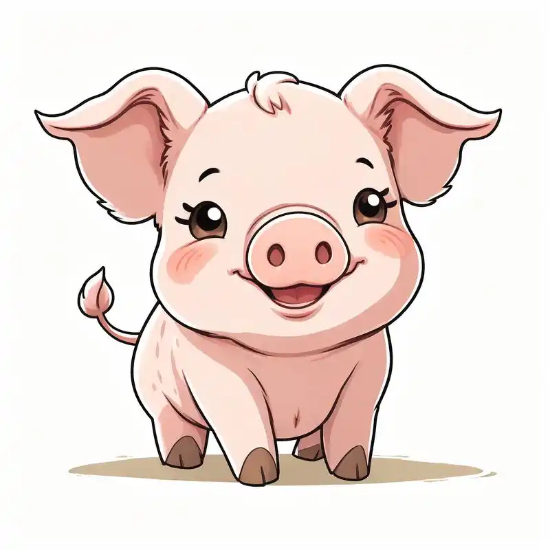 99超萌卡通猪头像大放送95