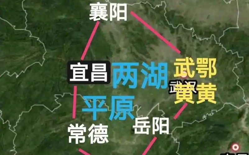 湖北和湖南可共同打造环两湖平原都市圈!