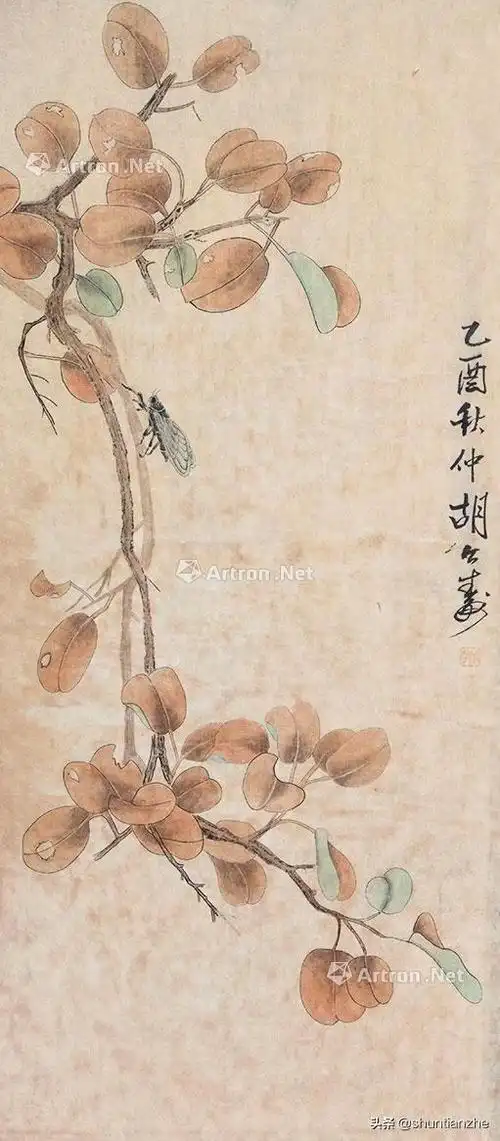 海上名家"胡公寿"花鸟画欣赏!