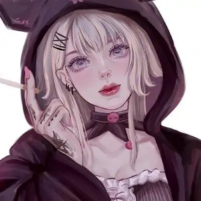 个性酷炫手绘女生头像 高清好看的手绘女生头像霸气酷炫图睡