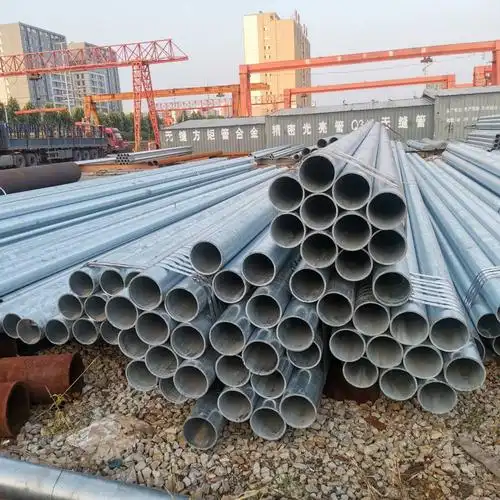 山东百炼流体输送gbt816320q235b热镀锌无缝钢管