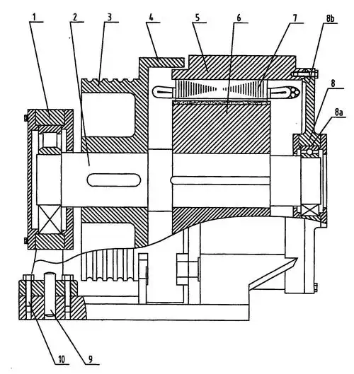 一种永磁同步无齿轮曳引机-爱企查