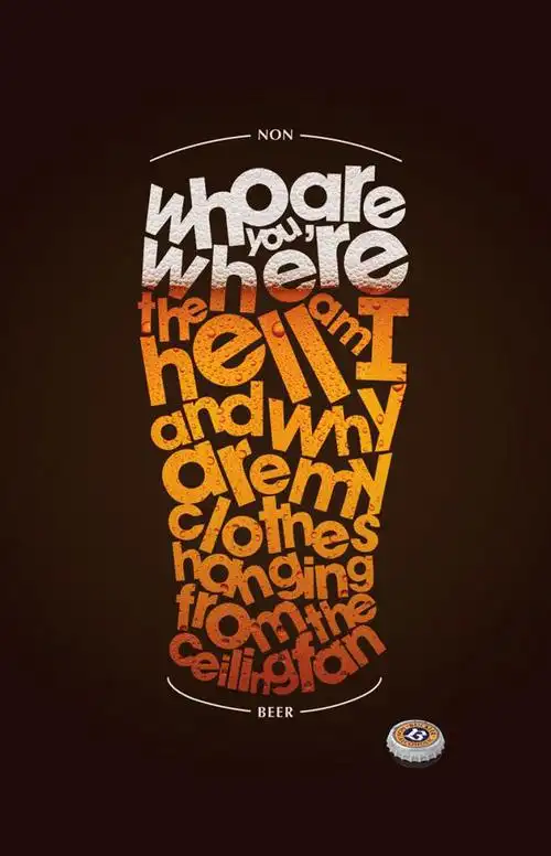 字体创意表现形式 国外广告设计