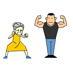 打人暴力搞怪有趣gif动图_动态图_表情包下载_soogif