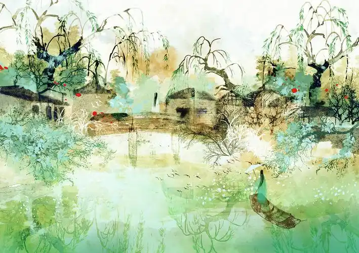 古风插画 〕作者 妩酥 - 堆糖,美图壁纸兴趣社区