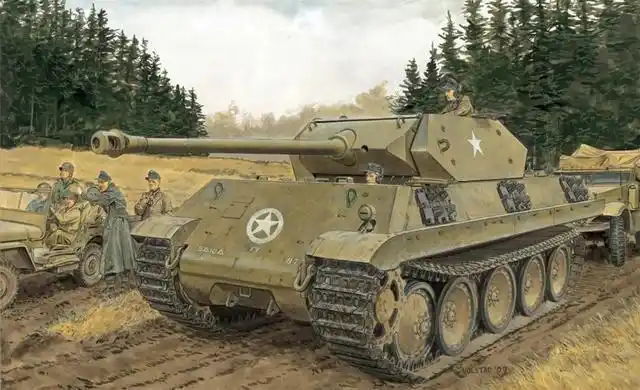 纳粹德国的一款打坦克神器三号突击炮