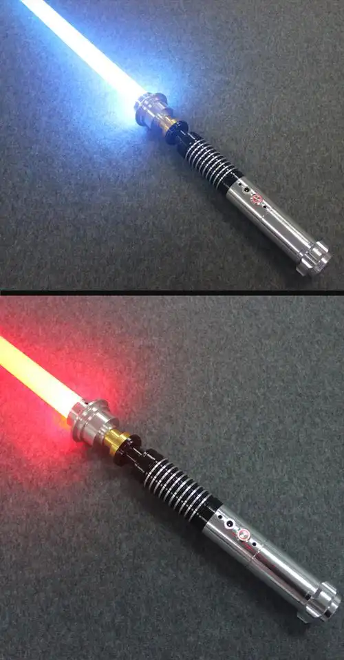 亿达电酷玩版打光星球大战光剑电影原版音效可拆卸激光剑男孩玩具