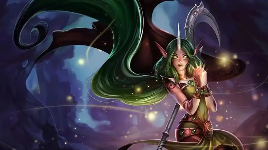 lol英雄联盟众星之子索拉卡桌面壁纸