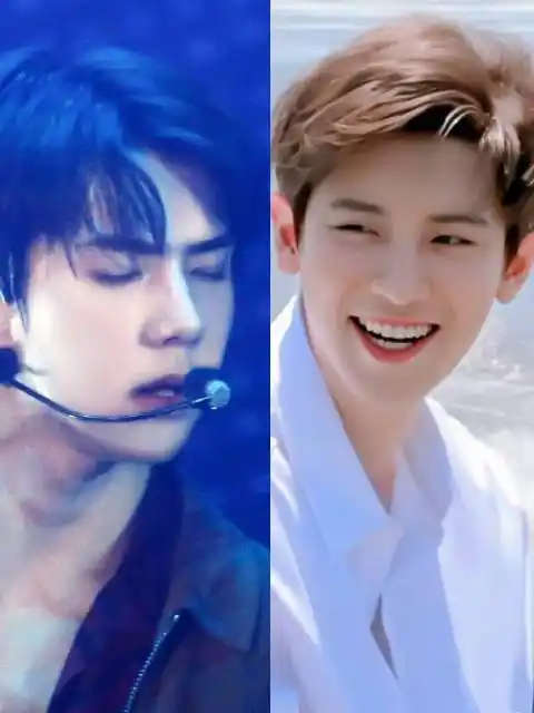 朴灿烈和吴世勋无论什么时候都是颜值盛宴啊!