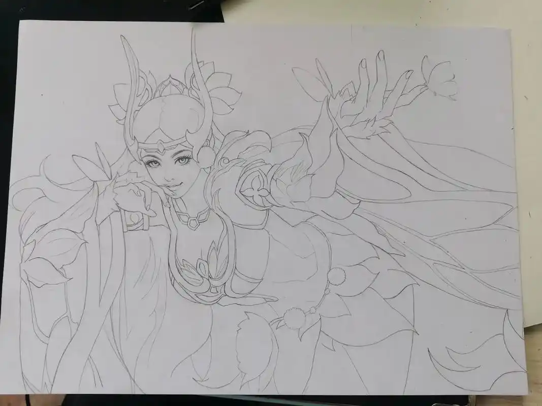 以前的库存,小王每天都在渴望进步呀#手绘#仲夏夜之梦#王者荣 - 抖音