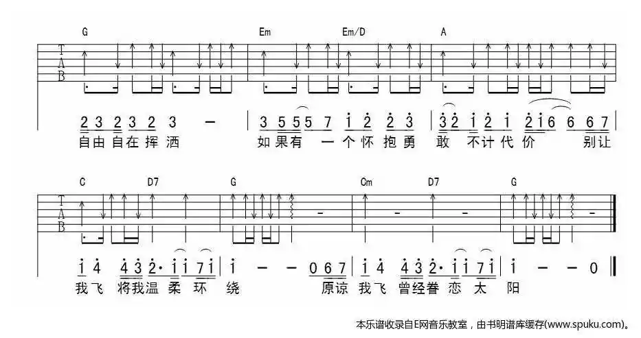 鱼陈绮贞吉他谱