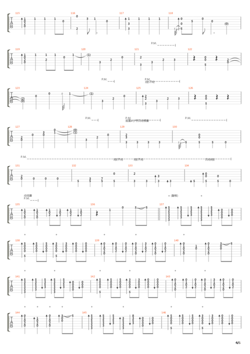 病名为爱(病名は愛だった 武士桑cover)吉他谱