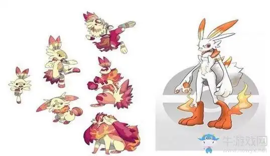 精灵宝可梦剑盾炎兔儿进化介绍