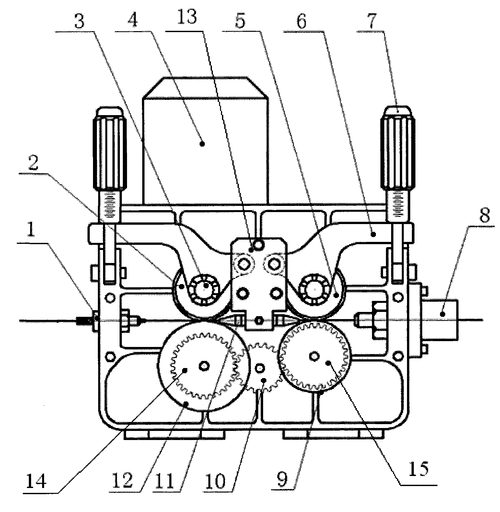 cn201632771u_一种差速式送丝机构失效