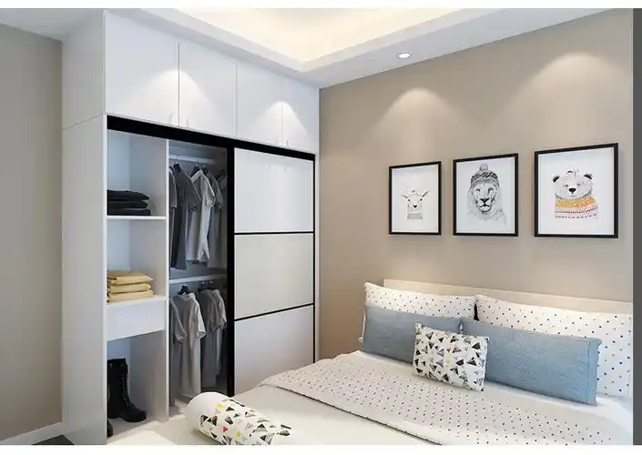 科凡定制 现代简约风推拉门衣柜