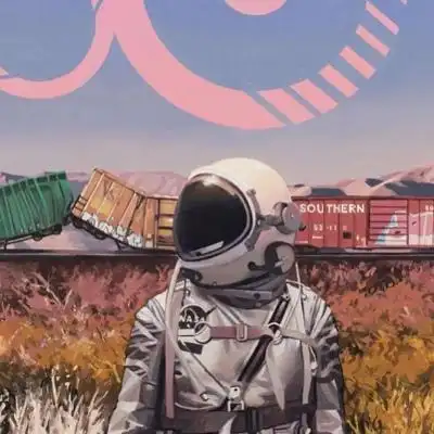 宇航员潮流个性头像高清好看的太空人头像潮图宇航员