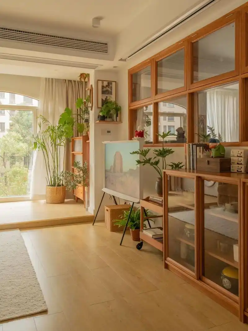 89㎡森系原木风,把生活过成喜欢的样子  我刚装修完的时候发朋友圈