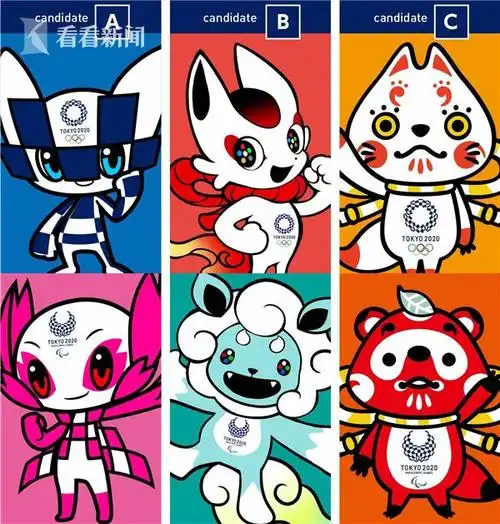 视频|东京奥运吉祥物候选方案揭晓!谁最萌 谁当选 日本小学生"说了算"