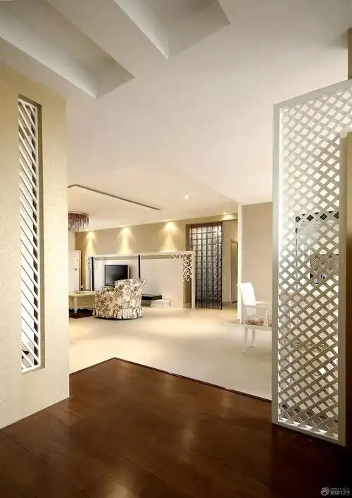 简欧式进门玄关装修设计效果图