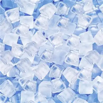 清凉治愈冰块背景图片头像