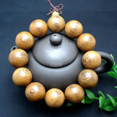 厂家批发非洲鸡翅木手串佛珠男女款手链念珠天然花