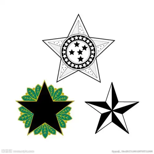 五角星设计图__边框相框_底纹边框_设计图库_昵图网nipic.com