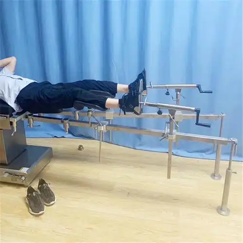 手术床用骨科牵引架 医院骨科手术床腿部骨科牵引架