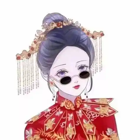 2021新年情侣头像新郎新娘