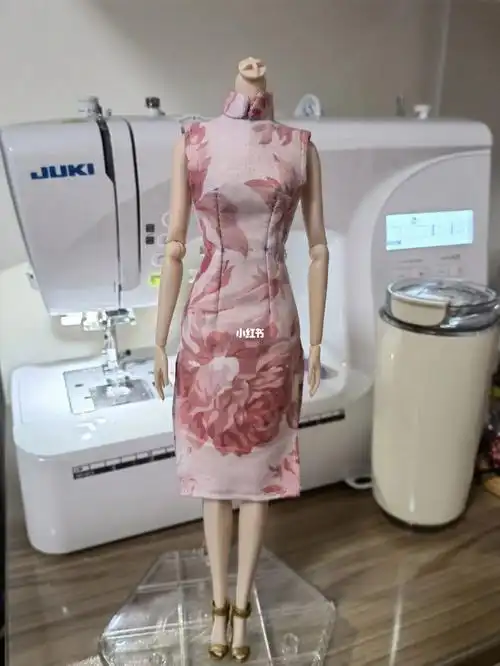 娃衣奖励课制版无袖旗袍