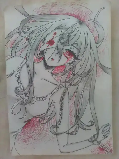 喜欢画病娇,嘻嘻