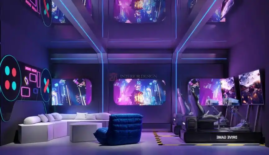 赛博朋克电竞室